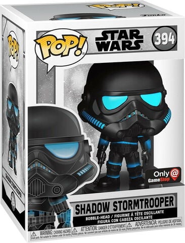 Figurine Funko Pop! N°394 - Star Wars Le Pouvoir De La Force - Shadow Trooper (e